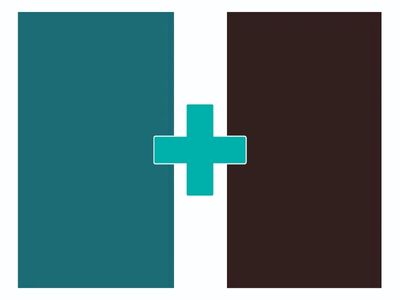 Refresh Green and Choco Brown acp sheet color combination