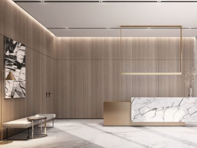 Sleek Reception Areas